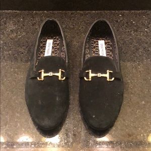 Steve Madden Coine Velvet Bit Detail Slippers